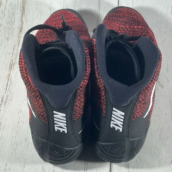 Nike Tawa Flyknit Mens Wrestling Boxing Shoes Red Mens Size 9.5 CI2952-016 - Picture 5 of 9